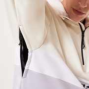 Tnp Nose Grab Softshell Hoodie - Lunar Rock/Arctic White