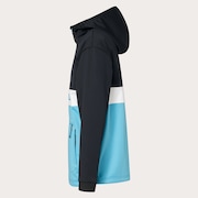 Tnp Nose Grab Softshell Hoodie - Black/Bright Blue