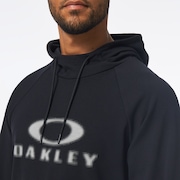 Static Wave Hoodie - Blackout