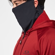 The Mask Fz Hoodie - Iron Red