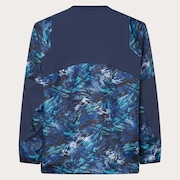 Striking Wind Mesh LS Pullover 8.0 - Blue Storm Print