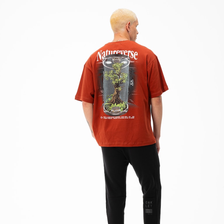Camiseta Oakley Natureverse Terrarium - Flame Red