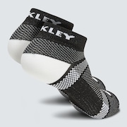 Ribbed Ellipse Short Socks - Blackout