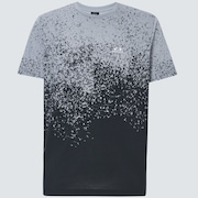 Gradient Spray Short Sleeve Tee - Gradient Gray Print