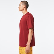 Swell Lf Uv Rashguard - Iron Red