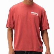 Oakley Thermonuclear Logo SS Tee - Rosewood