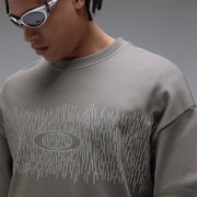 Rain Camo Crewneck - Granite Gray