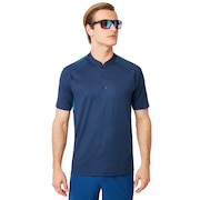 Ergonomic Evolution Polo Short Sleeve - Dark Blue Medium Heather