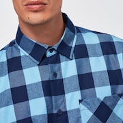 Essential Plus LT Flannel LS - Aviator Blue Check