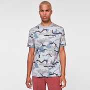 All Over Camo Tee - B1B Camo Gray