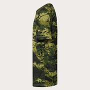 Bark New Short Sleeve - Tiger Camo Green