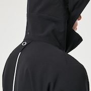 Skull Synchronism Hoody Jacket - Blackout