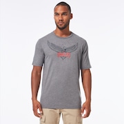 SI Oakley Eagle Tab Tee - Athletic Heather Gray