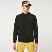 Skull Common Sweater Mock - Blackout