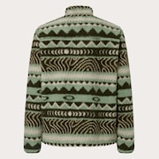 Mountain Fire Sherpa - Green Norway Pattern