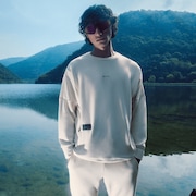FGL Slick Fleece Crew 2.7 - Bone