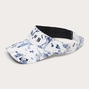 Elevate Graphic Visor 25.0 - White