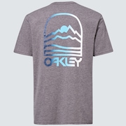 Gradient Mountain B1B Tee - New Athletic Grey