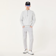 Skull LS Sweater Mock Shirt 2.0 - Lunar Rock