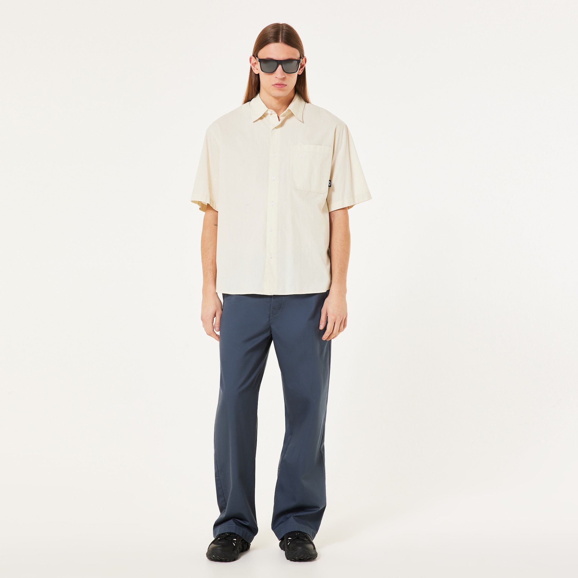 Oakley Poplin SS Shirt in Mist | Oakley® US