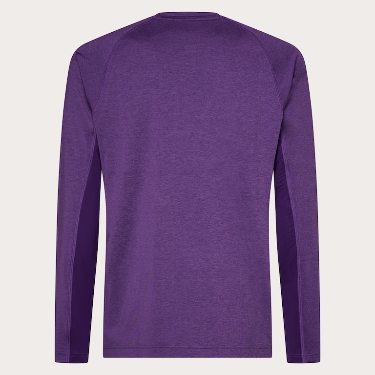 O Fit Rc LS Tee - Deep Amethyst Hthr