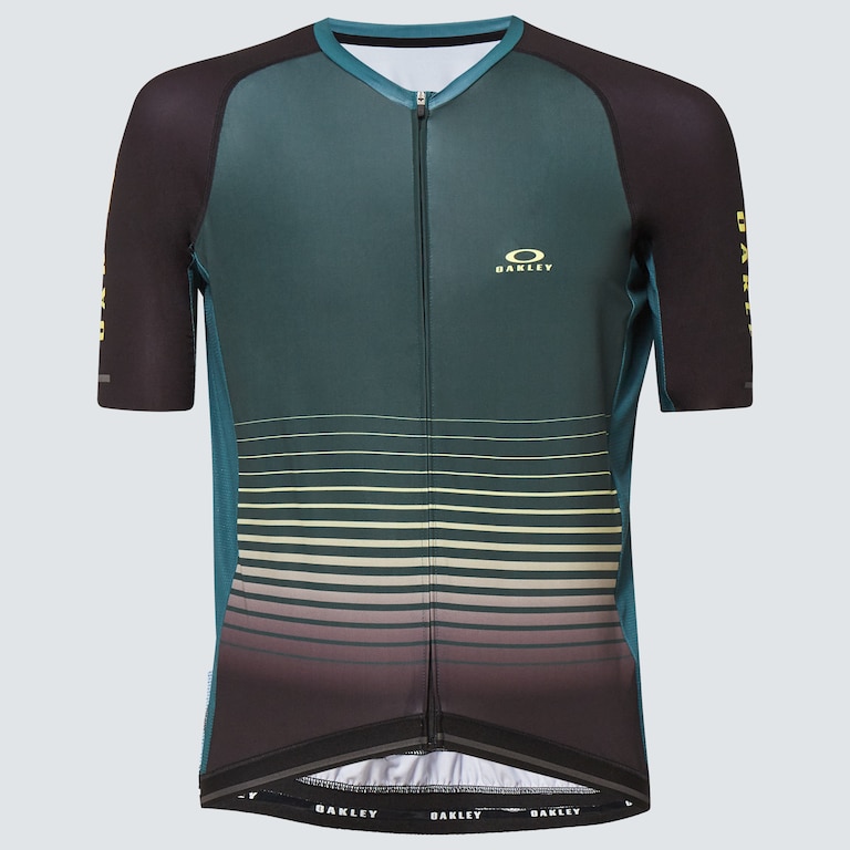 Sublimated Icon Jersey 2.0 - Ht Green/Bayberry Stripe