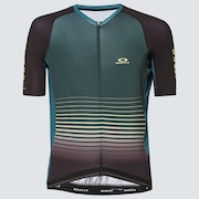 Sublimated Icon Jersey 2.0 - Ht Green/Bayberry Stripe