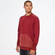 Soft Dye Crew Sweatshirt - Iron Red