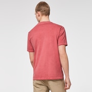 Overdyed B1B Logo Tee - Iron Red