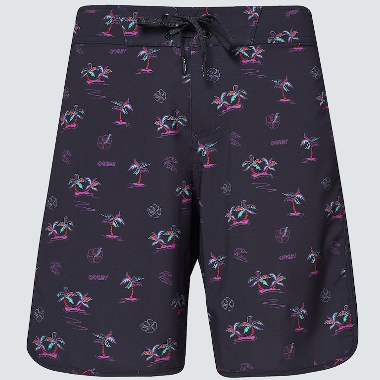 Tropics B1B Rc 19" Boardshort - Tonal Black