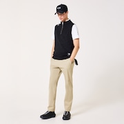 Skull Spotted Jacquard Vest - Pitch Black