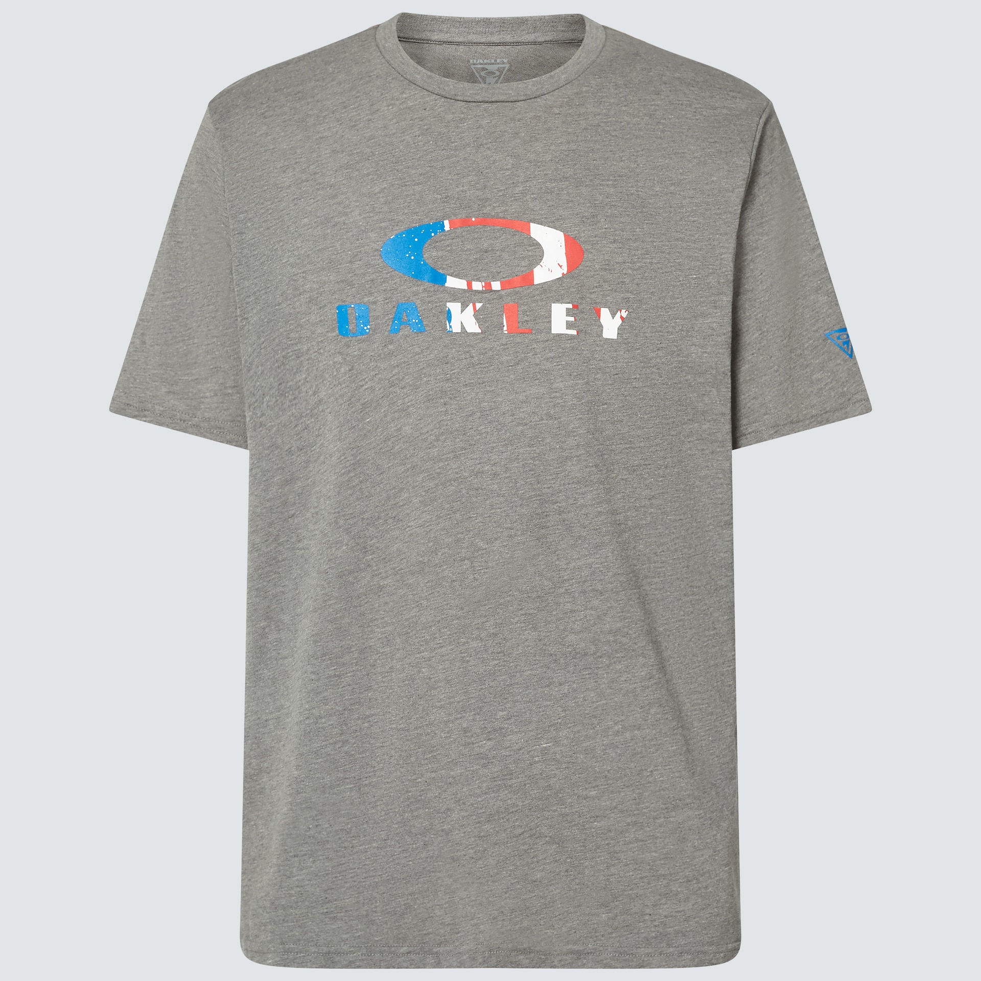 Oakley Men's Si Splatter Tee - Athletic Heather Gray Size: XL