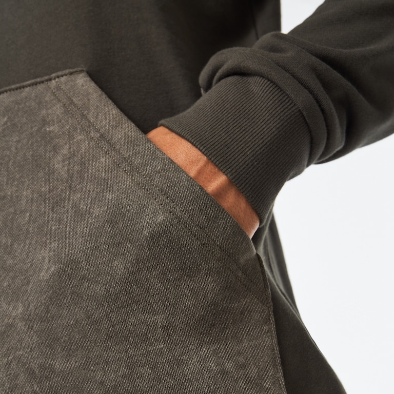 Soft Dye Po Hoodie - New Dark Brush