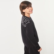Enhance Qd Fleece Crew Ytr 4.0 - Blackout