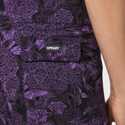 Dark Floral 18 Rc Boardshorts - Purple Flower