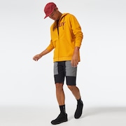 Teddy Full Zip Hoodie - Amber Yellow