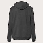 Teddy Full Zip Hoodie - Dark Gray Heather/American Flag
