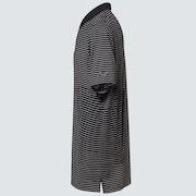 Oakley Jacquard Stripe Polo - Blackout