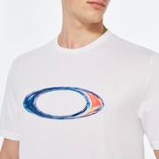 Marble Ellipse Tee - White