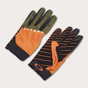 Icon Classic Road Glove - New Dark Brush/orange
