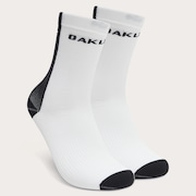 Icon Road Short Socks - White/black
