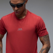 Edge Force SS Tee - Flame Red
