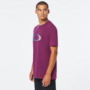 Marble Ellipse Tee - Dark Purple