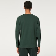 Wanderlust Ls Tee - Hunter Green