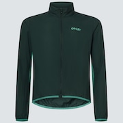 Elements Packable Jacket II - Hunter Green/Mint