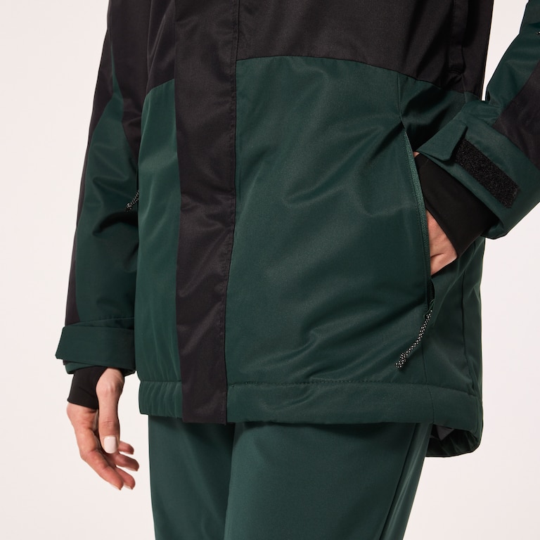 Wmns Tnp Tbt Insulated Jacket - Black/Hunter Green
