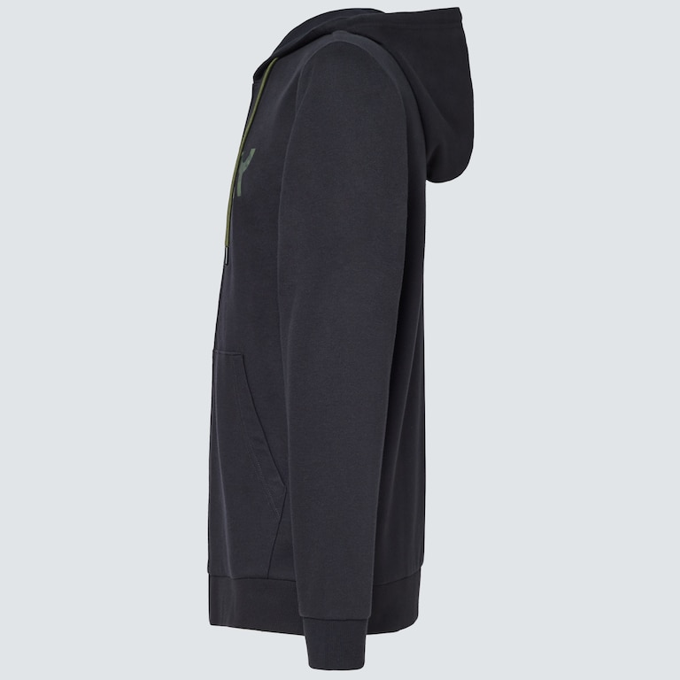 Teddy Full Zip Hoodie - Black/Core Camo