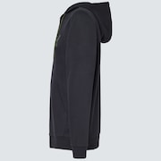Teddy Full Zip Hoodie - Black/Core Camo