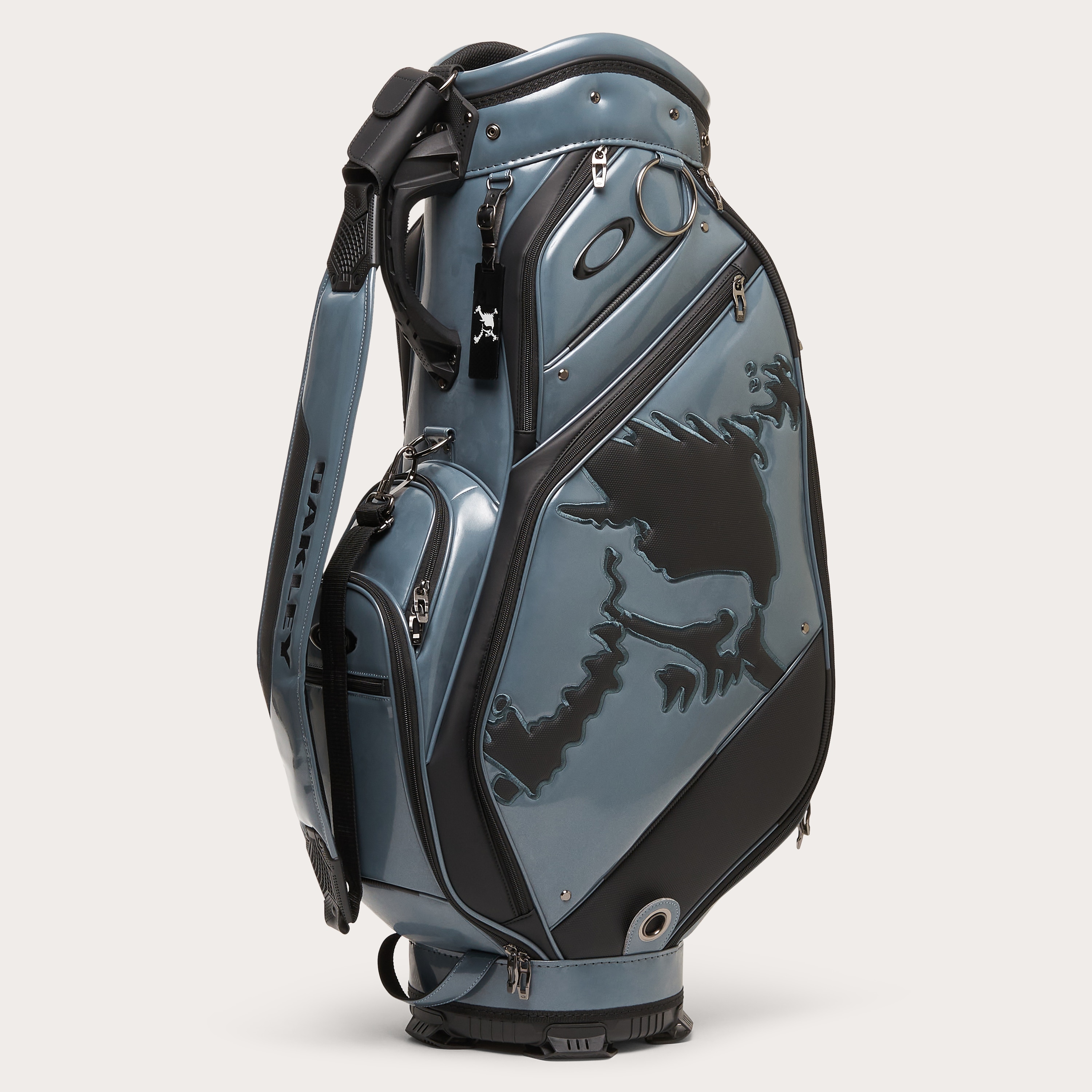 Oakley Skull Golf Bag 18.0 in Silver Grey | Oakley® US