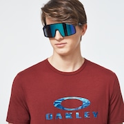 Water Ellipse Short Sleeve Tee - Spicy Red